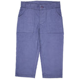 Simple Cord Trousers - Night Blue