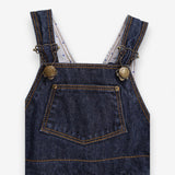 Dungarees Blue Denim with Star Lining