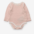 Bodysuit Long Sleeve Pink Stripe