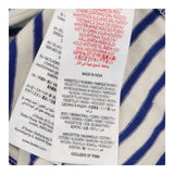 T-shirts Long Sleeve Stripe Blue Mix