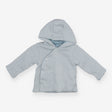 Cardigan Hooded Blue Stripe