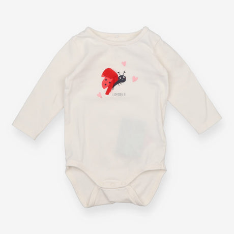 Bodysuit Long Sleeve Cream - Lovebug