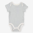 Blue and white stripe bodysuit