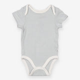 Blue and white stripe bodysuit