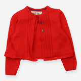 Cardigan Knit Red