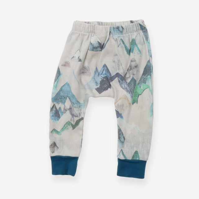 Harem Joggers Grey and Blue Mountains
