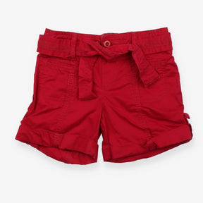 Shorts pink pockets turn ups