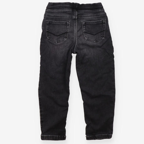 Jeans Pull On Black Wash