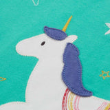 Avery applique top cosmic unicorn