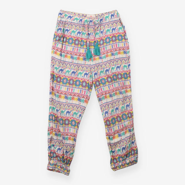 Summer Trouser Camel Pattern