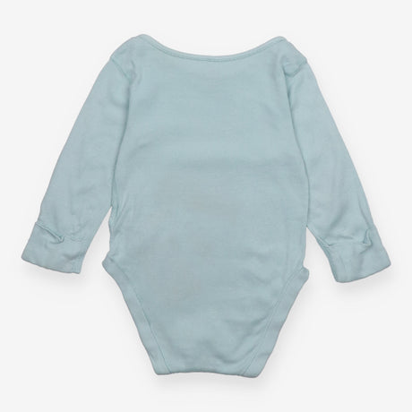 Bodysuit long sleeve blue