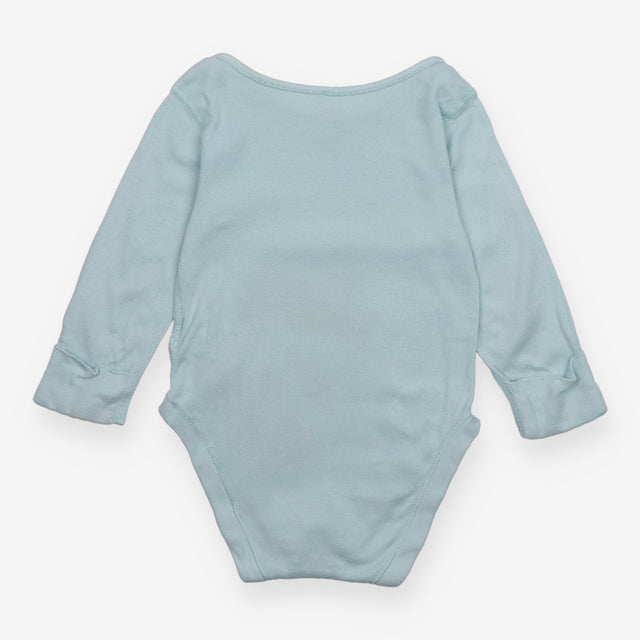 Bodysuit long sleeve blue