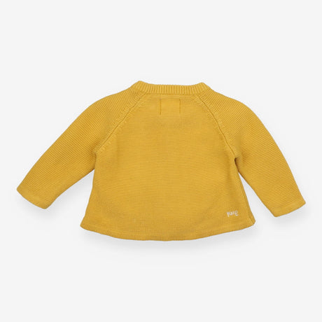 Cardigan yellow flower blooms
