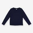 Long sleeve navy t-shirt