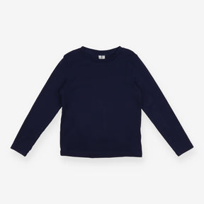 Long sleeve navy t-shirt