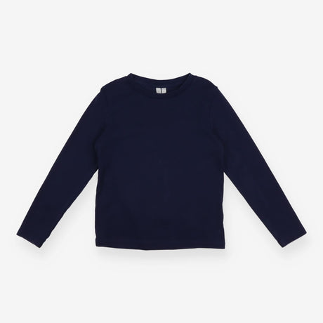 Long sleeve navy t-shirt