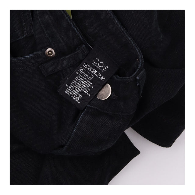 Black 100% Cotton Straight Leg Jeans