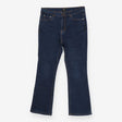 John Lewis Dark Denim Flare Leg Jeans Classic Blue
