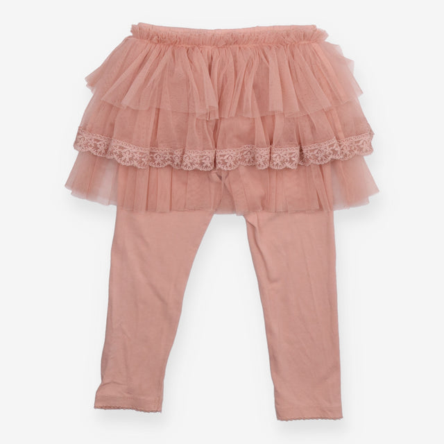 Leggings Pink with Tutu Skirt
