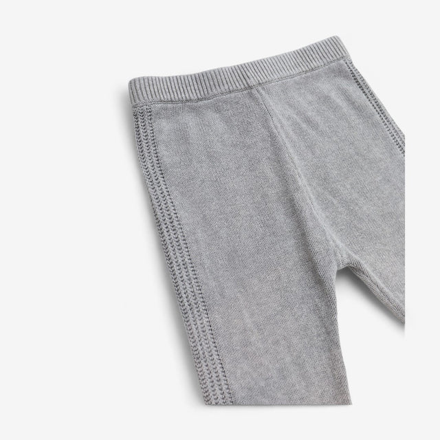 Grey Knit Joggers