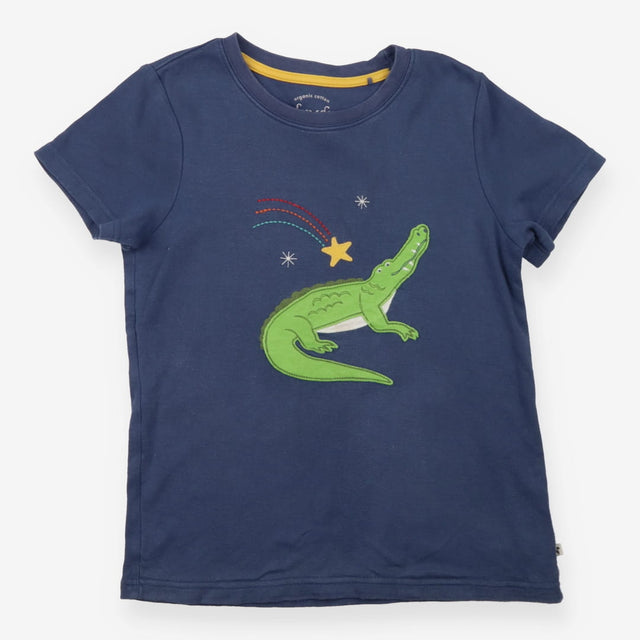 T-Shirt Blue Crocodile Star
