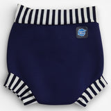 Blue stripe navy happy nappy 