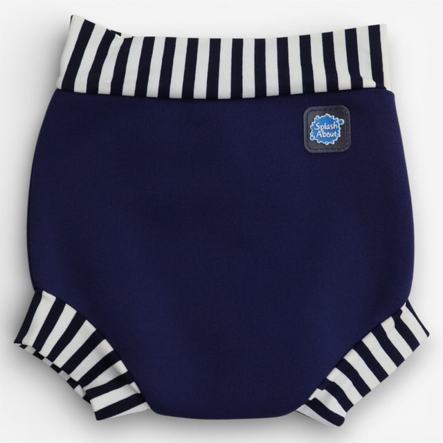 Blue stripe navy happy nappy 