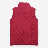 Gilet Pink Quilted Floral Lined
