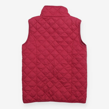 Gilet Pink Quilted Floral Lined
