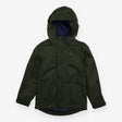 Dark green raincoat unlined