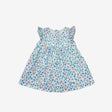 Blue Forget me not Cord Dress