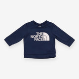 Navy sweater with logo
