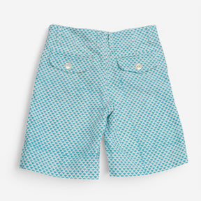 Roberta Roller Rabbit Teal Triangle Shorts