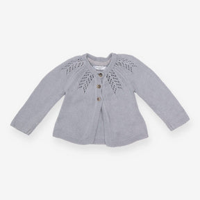 Cardigan knit blue