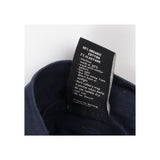 Chino short navy cotton