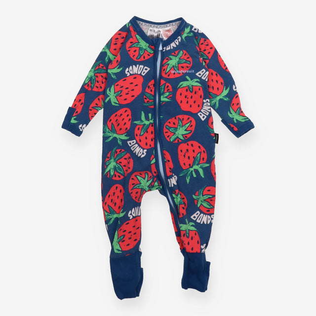 Blue Strawberries Wondersuit