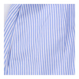Sundress Blue White Stripe Sleeveless Tiered Midi