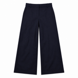 Trousers Navy Wide Leg Smart