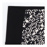 Power 7/8 Workout Leggings Pixel Print Black White