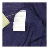 Navy Blue Lightweight Open Front Longline Cardigan
