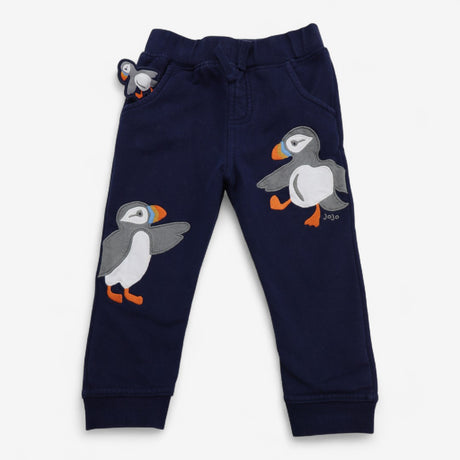 Joggers blue with puffins