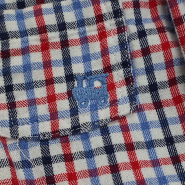 Shirt Woven Red & Blue Check