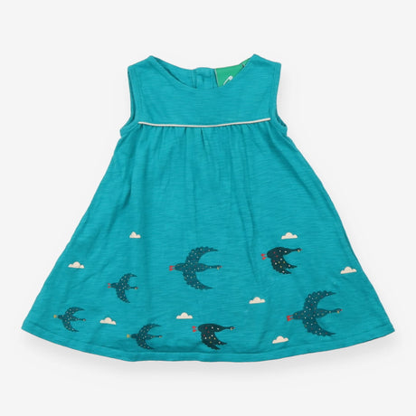 Fly south teal dress