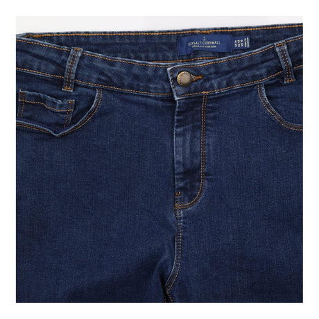 Jeans Dark Blue Organic Cotton Slim Leg