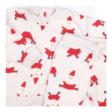 Sweatshirt and Jogger Set Grey Happy Santa