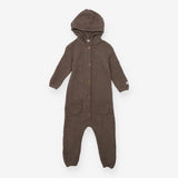 One Piece Knit Brown with Pockets