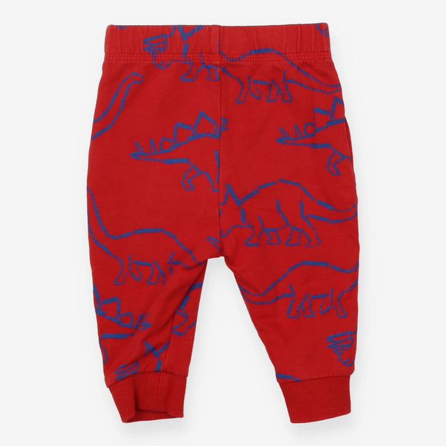Joggers red dinosaurs