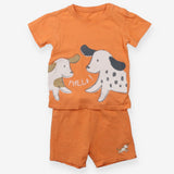 Orange Dogs Pyjamas 