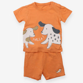 Orange Dogs Pyjamas 