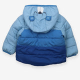 Shades Of Blue Fleece Lined Coat